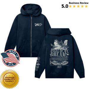 kenny Jade Merch Store Angel Of My Dreams Zip Hoodiess
