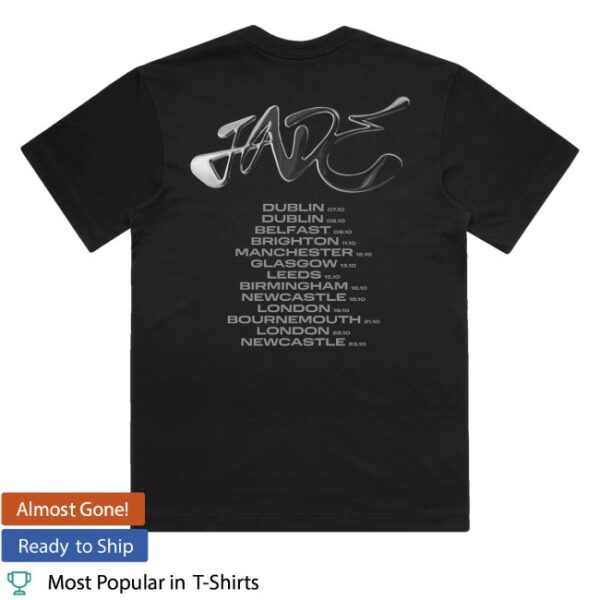 kenny Jade Merch Store Jade Uk Ire Dateback Tour Tee