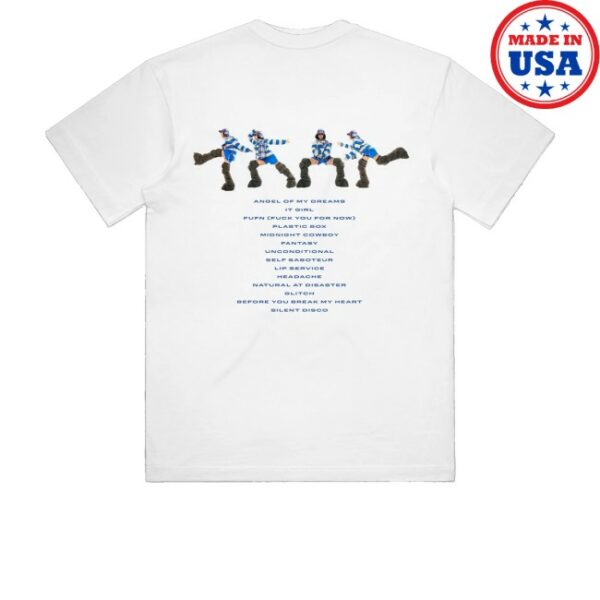 kenny Jade Merch Store Thats Showbiz Baby Figures Tracklisting Shirt