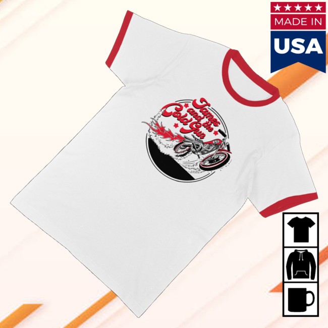 kenny James And The Cold Gun Merch Cut The Breaks Ringer Shirt1 kenny James And The Cold Gun Merch Cut The Breaks Ringer Shirt1