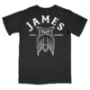 kenny James Coffee Co Merch James Arch Logo Shop Shirt Black