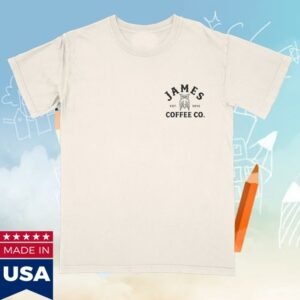 kenny James Coffee Co Merch James Arch Logo Shop Shirt Ivory1 kenny James Coffee Co Merch James Arch Logo Shop Shirt Ivory1