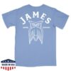 kenny James Coffee Co Merch James Arch Logo Shop Shirt Light Blue