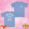 kenny James Coffee Co Merch James Arch Logo Shop Shirt Light Blue1