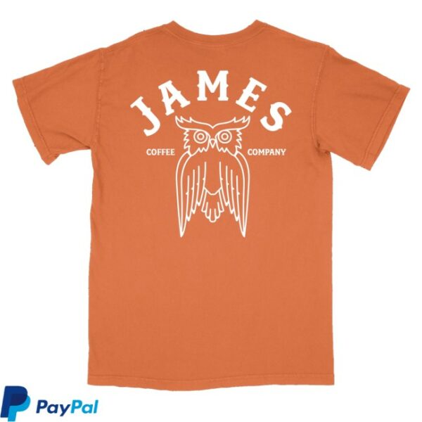 kenny James Coffee Co Merch James Arch Logo Shop Shirt Yam