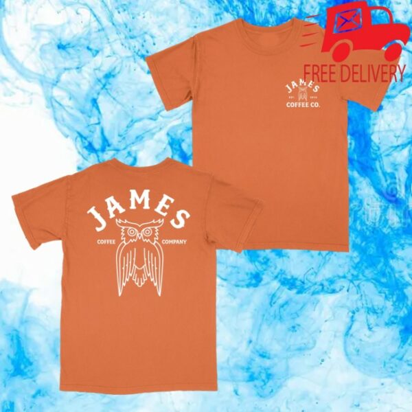 kenny James Coffee Co Merch James Arch Logo Shop Shirt Yam1