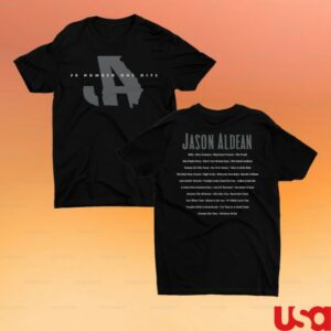 kenny Jason Aldean Merch Store 30 Number One Hits Shirtss