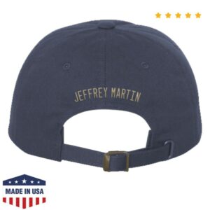 kenny Jeffrey Martin Merch Flower Hat Navy kenny Jeffrey Martin Merch Flower Hat Navy