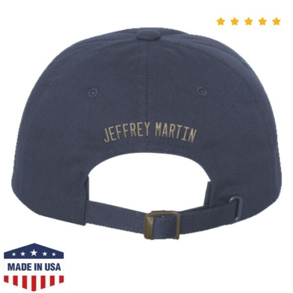 kenny Jeffrey Martin Merch Flower Hat Navy