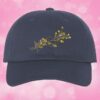 kenny Jeffrey Martin Merch Flower Hat Navy0