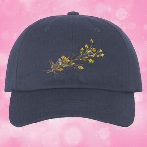 kenny Jeffrey Martin Merch Flower Hat Navy0 kenny Jeffrey Martin Merch Flower Hat Navy0
