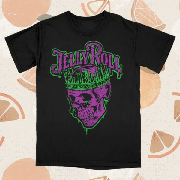 kenny Jelly Roll Merch Skull Shirt
