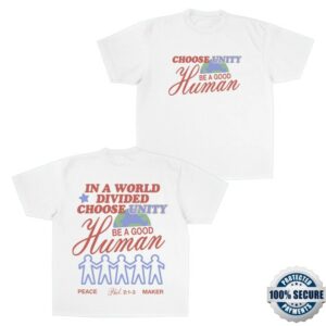 kenny Jesus Loves You Merch Choose Unity Tee White1 kenny Jesus Loves You Merch Choose Unity Tee White1