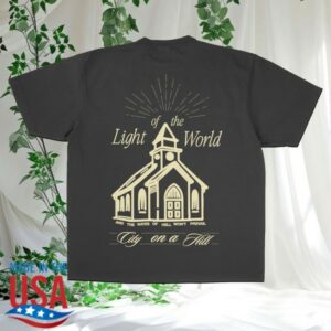 kenny Jesus Loves You Merch City On A Hill Tee kenny Jesus Loves You Merch City On A Hill Tee