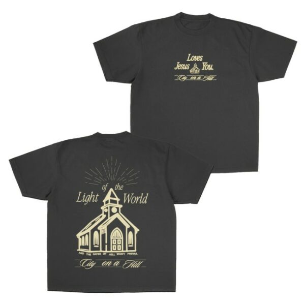 kenny Jesus Loves You Merch City On A Hill Tee1