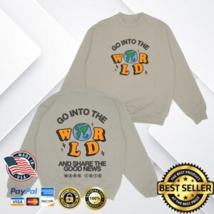 kenny Jesus Loves You Merch Go Into The World Crewneck1 kenny Jesus Loves You Merch Go Into The World Crewneck1