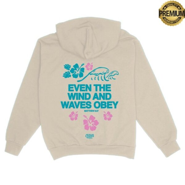 kenny Jesus Loves You Merch Wind Waves Hoodie