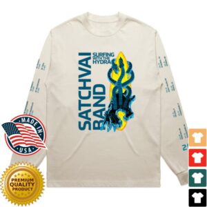kenny Joe Satriani Merch Store Satchvai Band Long Sleeve Shirts kenny Joe Satriani Merch Store Satchvai Band Long Sleeve Shirts