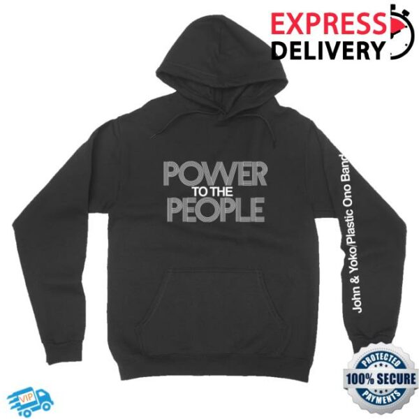 kenny John Lennon Store Merch Shop Power To The People Hoodie