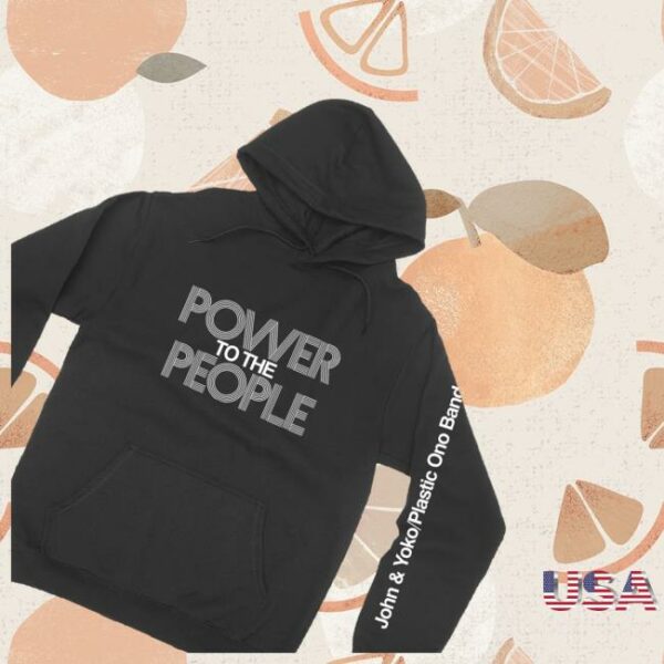 kenny John Lennon Store Merch Shop Power To The People Hoodiew