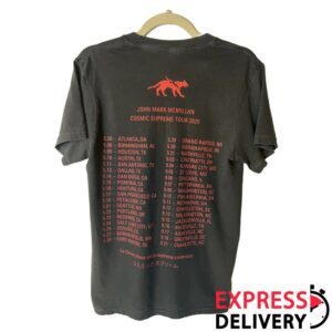 kenny John Mark Mcmillan Merch Cosmic Supreme Tour Tee