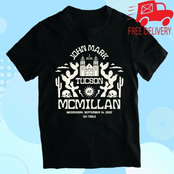 kenny John Mark Mcmillan Merch Tucson Awake In The Dream Tour Shirt