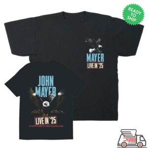 kenny John Mayer Merch Shop Live In 25 Shirt