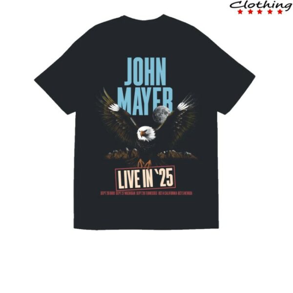 kenny John Mayer Store Merch Live In 25 Shirt
