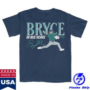 kenny Jomboy Media Merch Bryce In His Veins Tee kenny Jomboy Media Merch Bryce In His Veins Tee