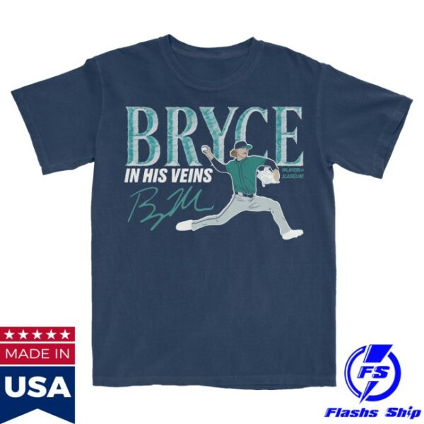 kenny Jomboy Media Merch Bryce In His Veins Tee