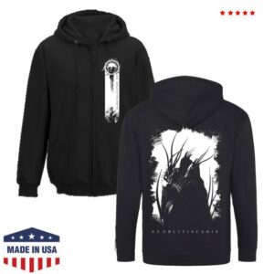 kenny Jsr Direct Merch Store Ne Obliviscaris Crow Zip Hoodiess