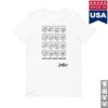 kenny Justinguitar Merch Store Guitar Cheat Chords For Beginners Shirt White