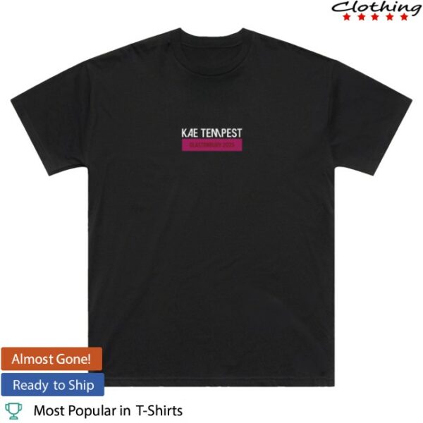 kenny Kae Tempest Merch Glastonbury 2025 Shirt