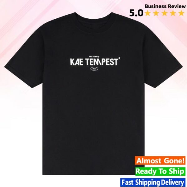 kenny Kae Tempest Merch Self Titled Black Picture Shirt0
