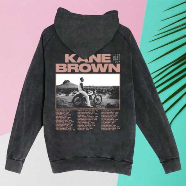 kenny Kane Brown Merch The High Road Tour Hoodie