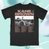 kenny Kane Brown Merch The High Road Tour Tee Black