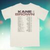 Kane Brown Merch The High Road Tour Tee Cream 1 kenny Kane Brown Merch The High Road Tour Tee Cream0