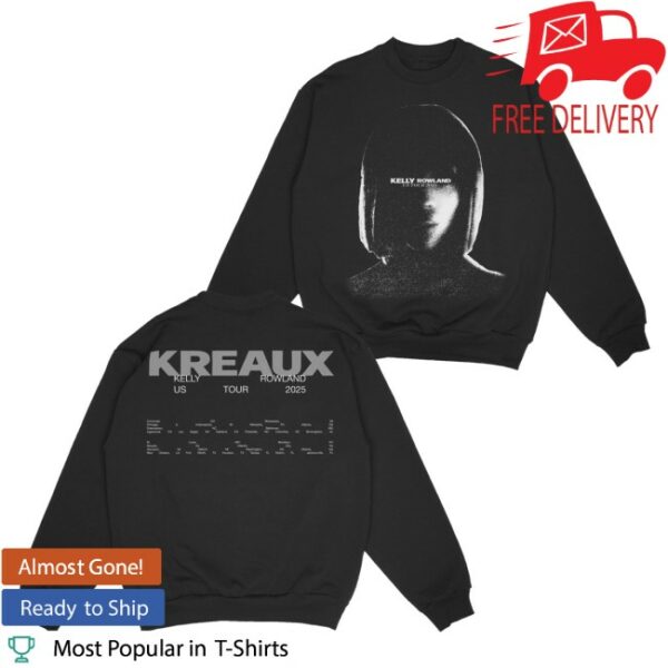 kenny Kelly Rowland Merch Kreaux Crewneck1