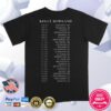 kenny Kelly Rowland Merch Photo Tour Tee Black White