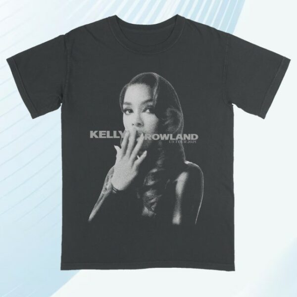 kenny Kelly Rowland Merch Portrait Tour Tee0