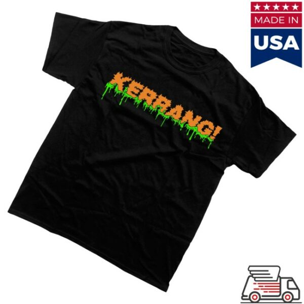 kenny Kerrang Store Merch Kerrang Slime Shirt Black0