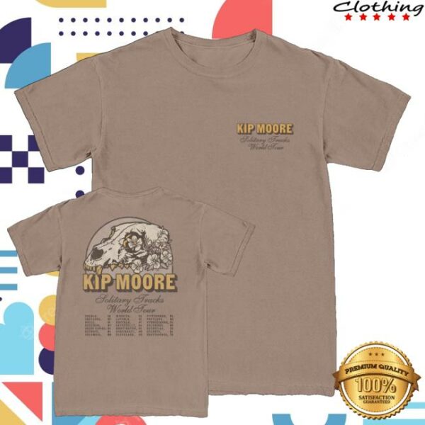 kenny Kip Moore Merch Shop Solitary Tracks World Shirt