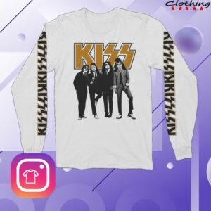 kenny Kiss Merch Store Dressed To Kill 50Th Anniversary Long Sleeve Shirts kenny Kiss Merch Store Dressed To Kill 50Th Anniversary Long Sleeve Shirts