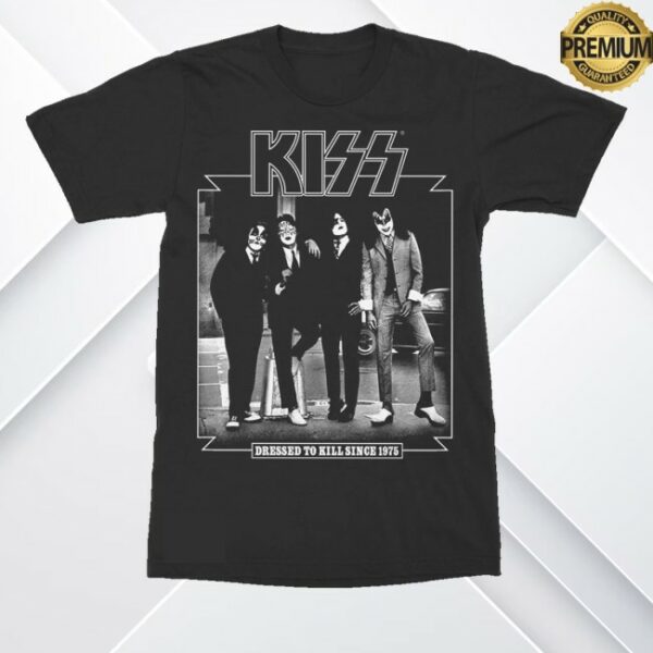 kenny Kiss Merch Store Dressed To Kill Since 1975 Shirts