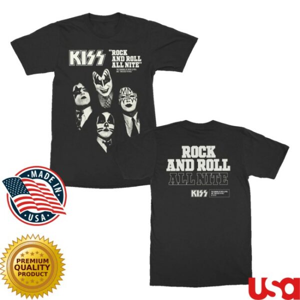 kenny Kiss Merch Store Rock And Roll All Nite Dtk Shirtss