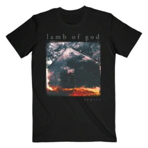 kenny Lamb Of God Merch Store Sepsis Cover Black Shirt