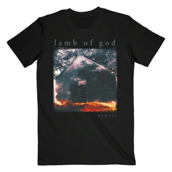 kenny Lamb Of God Merch Store Sepsis Cover Black Shirt