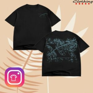 kenny Lance Stewart Merch Store 210 Faded Box Fit Shirt Blackss
