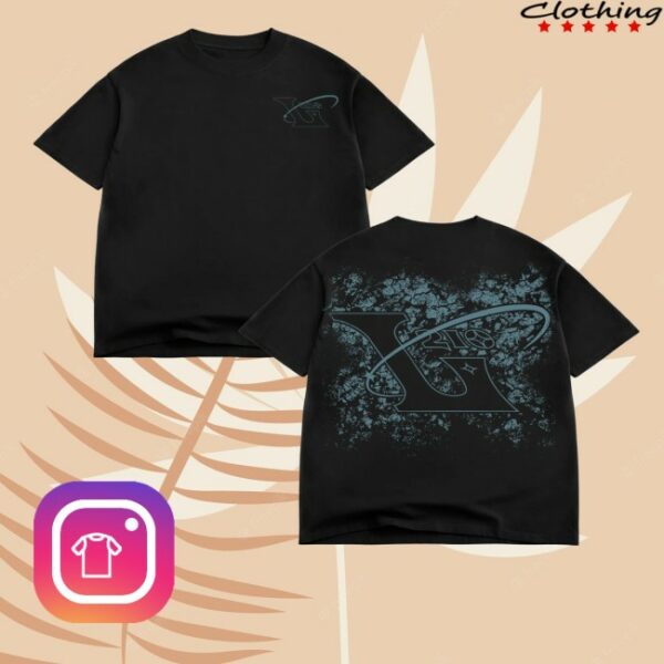 kenny Lance Stewart Merch Store 210 Faded Box Fit Shirt Blackss