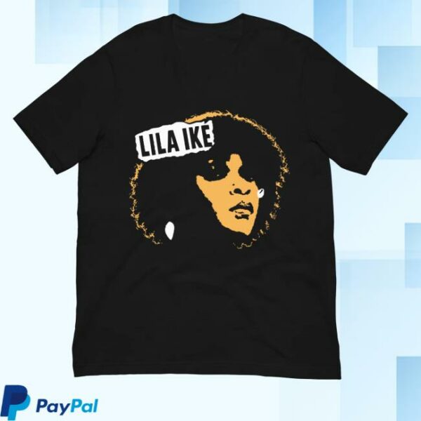 kenny Lila Ike Shop Merch Store Lila Ike Tsl Black Portrait Shirt